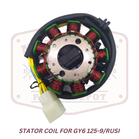 Motorcycle Stator Coil for GY6 1259/RUSI Shopee Philippines