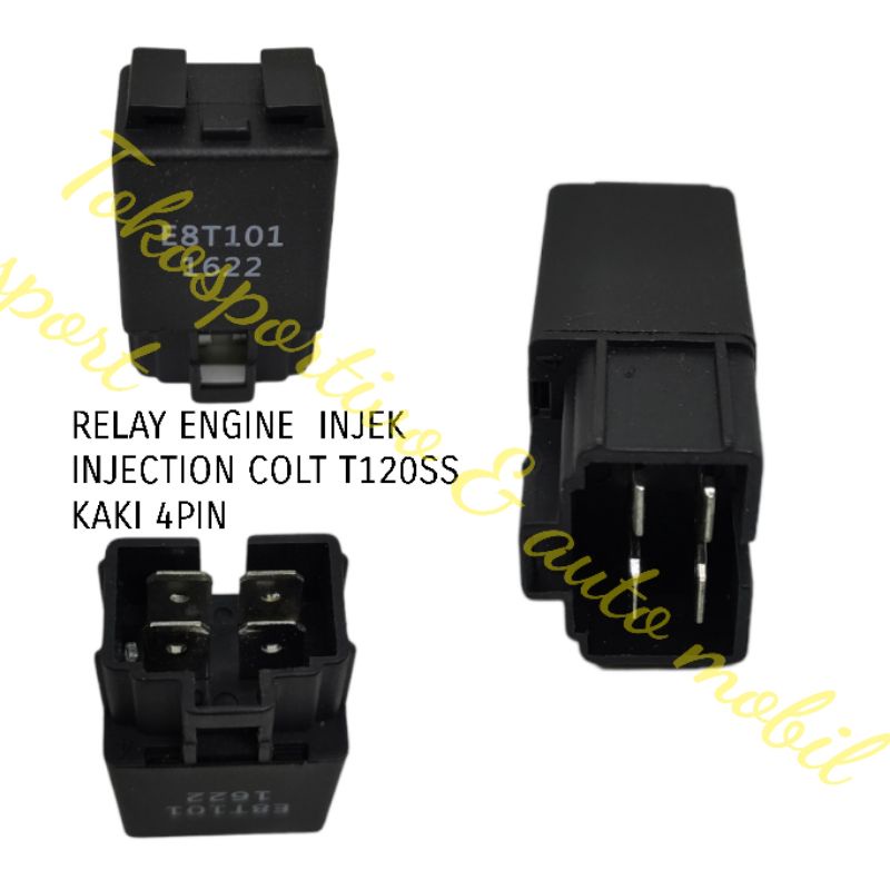 MESIN Relay ENGINE MITSUBISHI T120SS 12V 4-foot INJECTION ENGINE