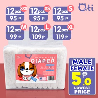 Japan Pet Diaper for Dog&Cat 12’s Female Male XXS XS S M L XL Premium Disposable Diapers