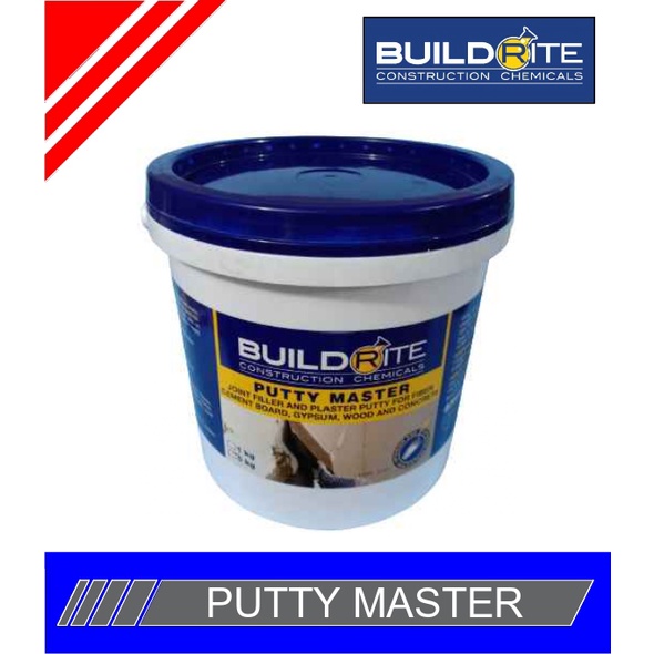 BUILDRITE PUTTY MASTER (5KG) Joint Filler & Plaster Putty Shopee Philippines