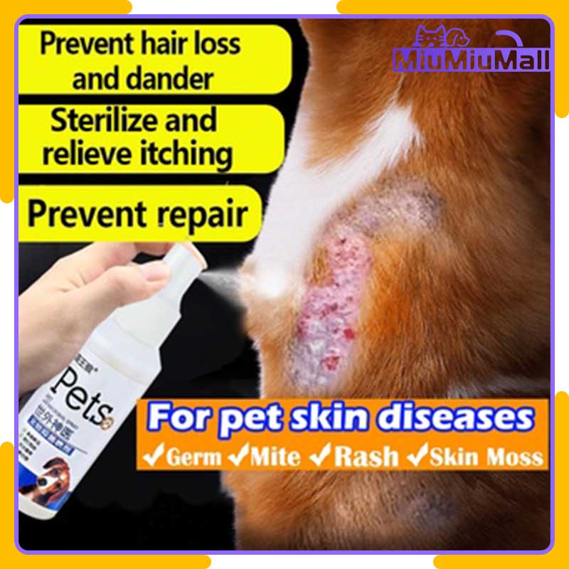Dog spray for skin allergy galis treatment for dogs Pet Antibacterial
