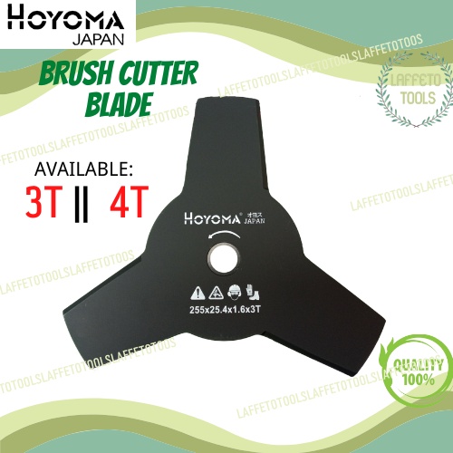 HOYOMA JAPAN Grass Cutter Brush Blade 3T / 4T High Quality Shopee