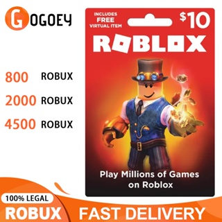 Roblox Robux Gift Card $10, $25, $50