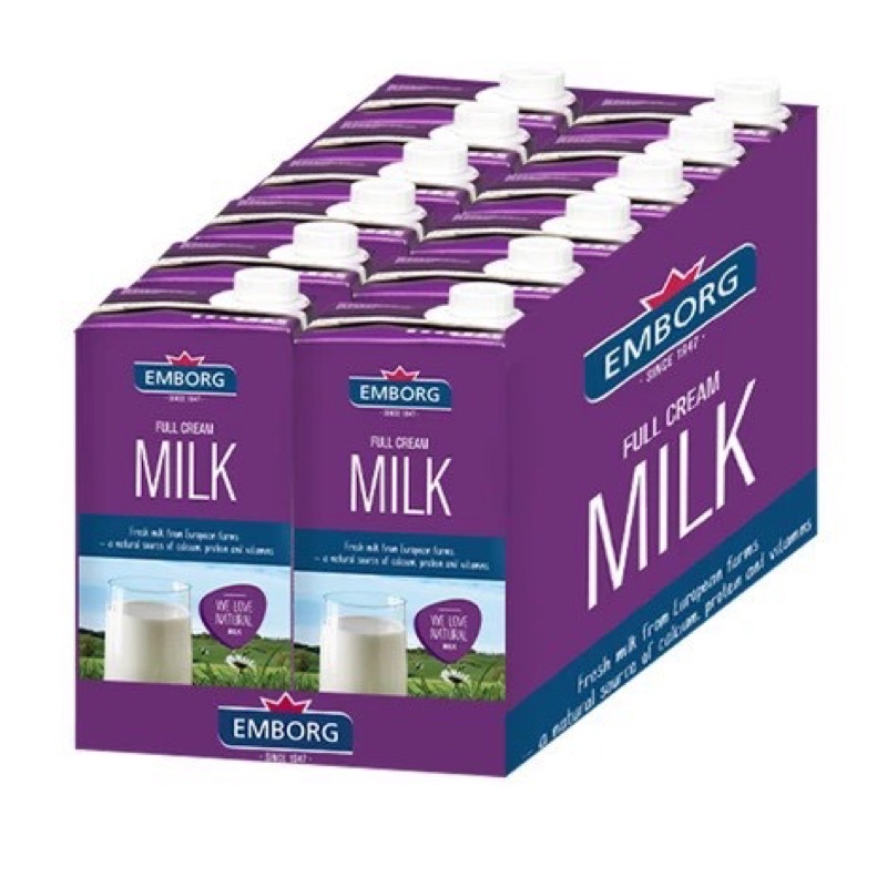 Full Cream Milk 12pcsx1L Shopee Philippines