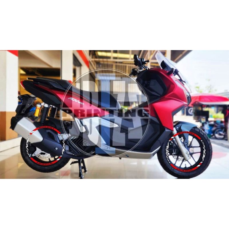 HONDA ADV 160 MAGS DECALS STICKER SET REAR AND FRONT ALL SIDE | Shopee ...