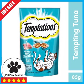 TEMPTATIONS Cat treats Tempting Tuna flavour 85g