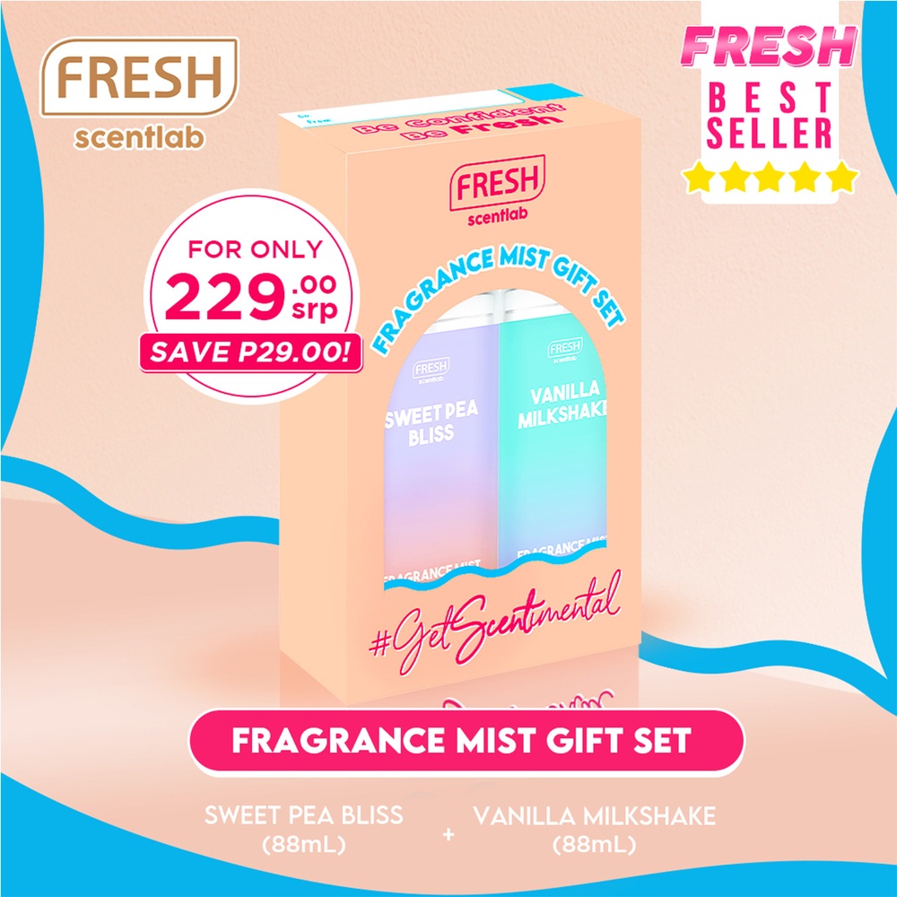 FRESH Scent Lab Fragrance Mist Gift Set Shopee Philippines