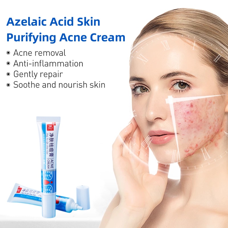 Azelaic Acid Booster Cream Gel 20g for Acne Pimple Blackhead, Balance ...