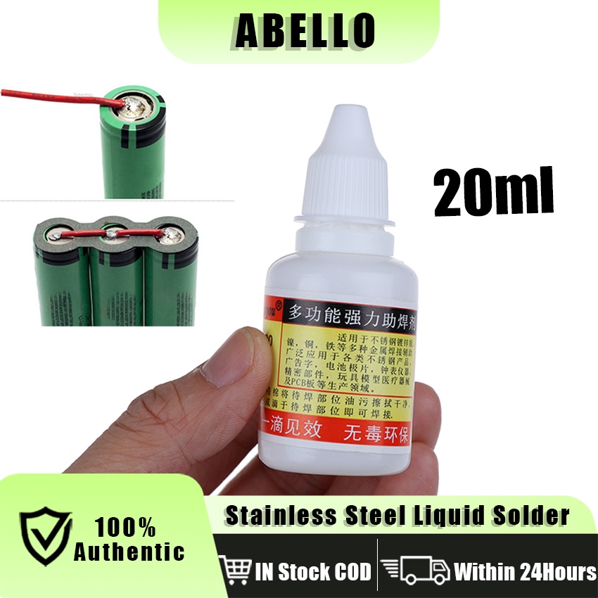 Multi-function HWY-800 20ml Stainless Soldering Liquid Solder for ...