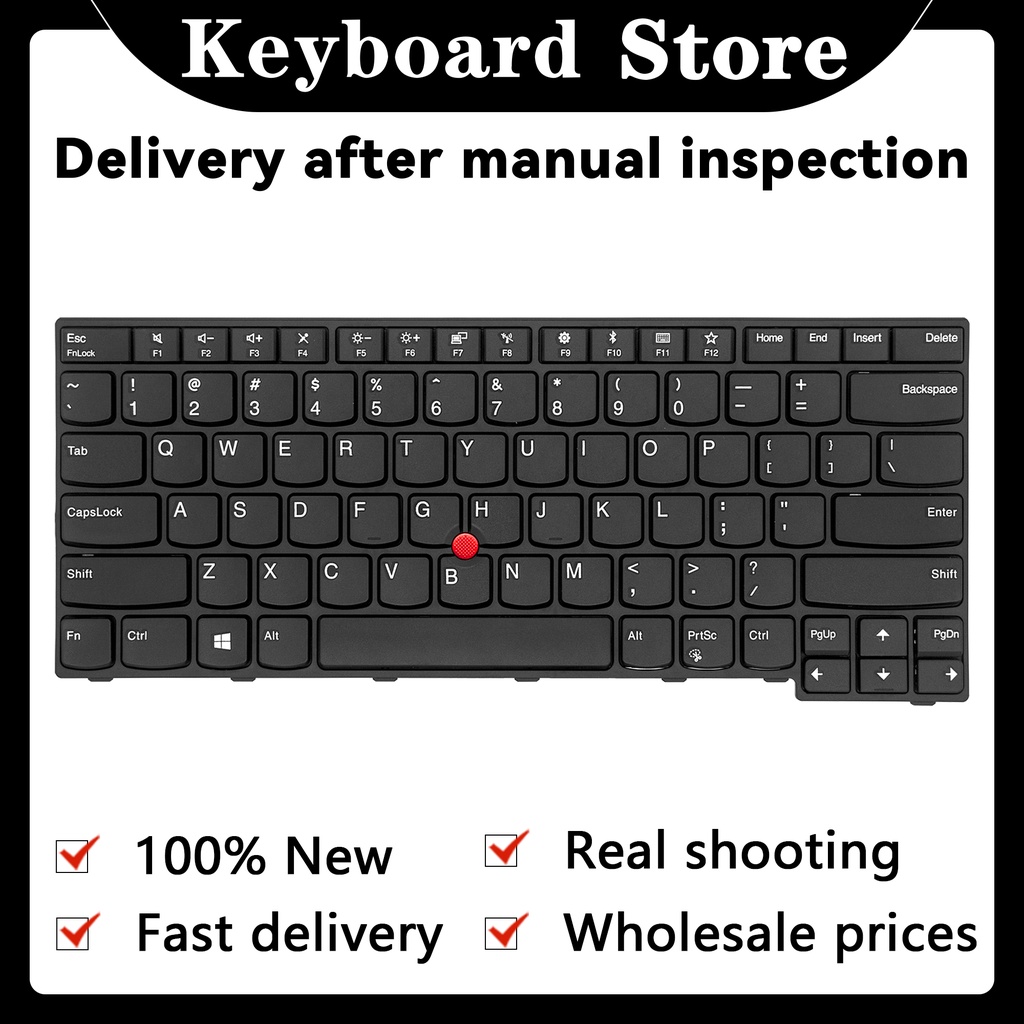 Lenovo ThinkPad E470 E475 E470C Laptop Keyboard US Shopee Philippines