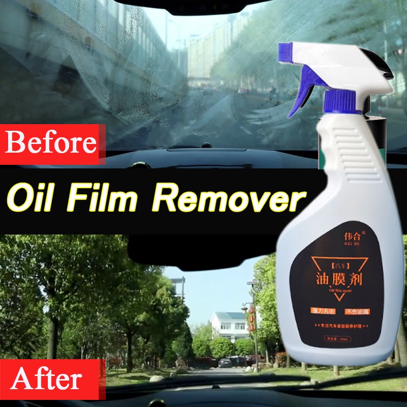 500ml Car glass oil film remover Car glass cleaner Acid rain remover
