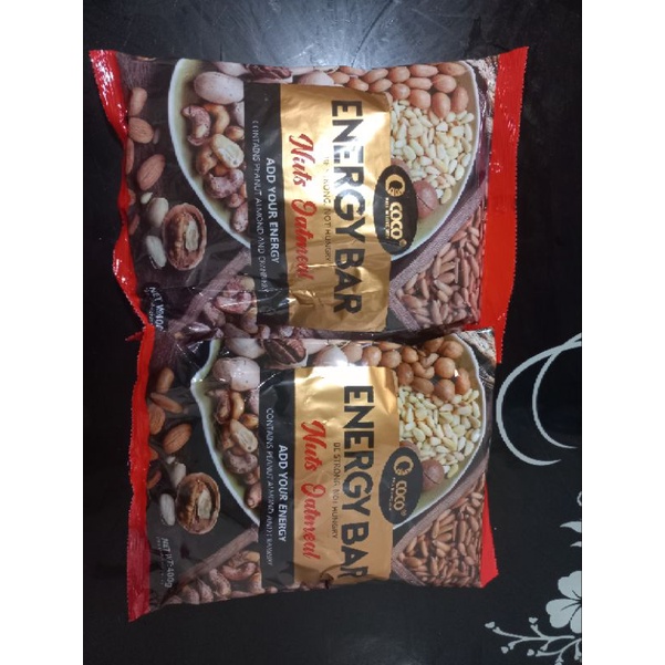 Coco Energy Bar Bundle (400gx10pcs) Shopee Philippines