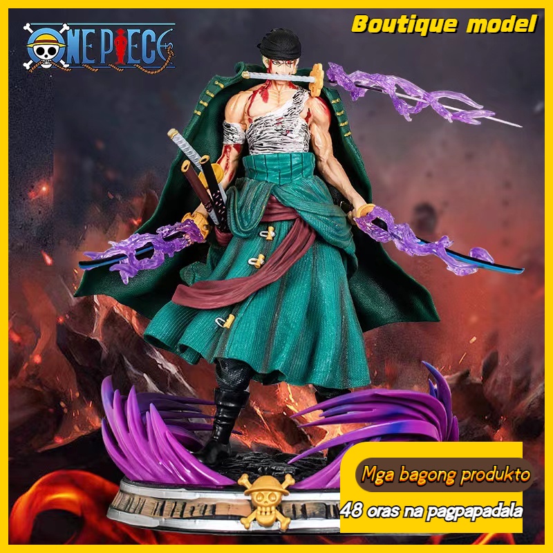 One Piece Blood Bath Zoro Fantasy Three-Knife Flow Special Effects Hand ...