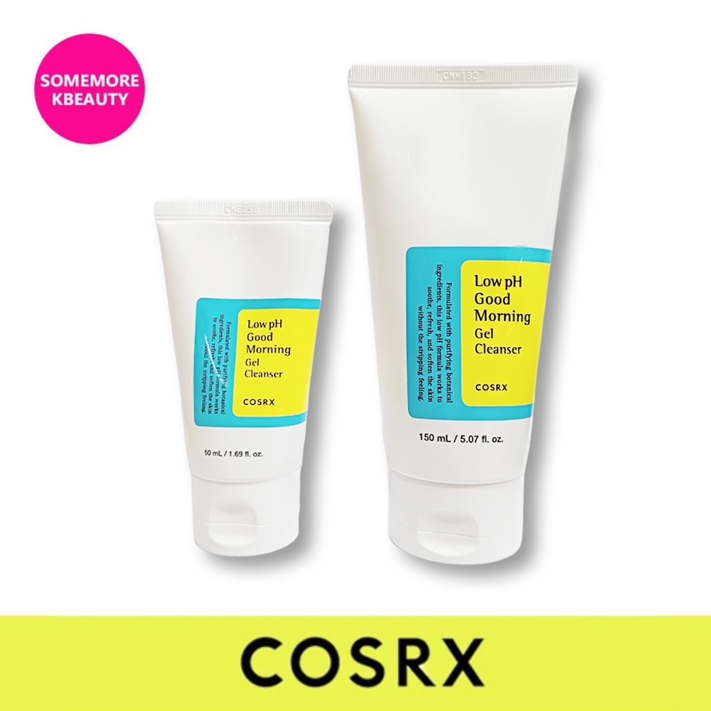 COSRX Low PH Good Morning Gel Cleanser 150ml 50ml [Skincare, Korean ...