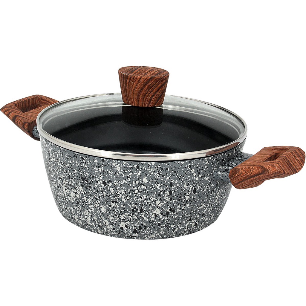 Slique Granite Dutch Oven 22cm 22 x 15 x 22cm Shopee Philippines