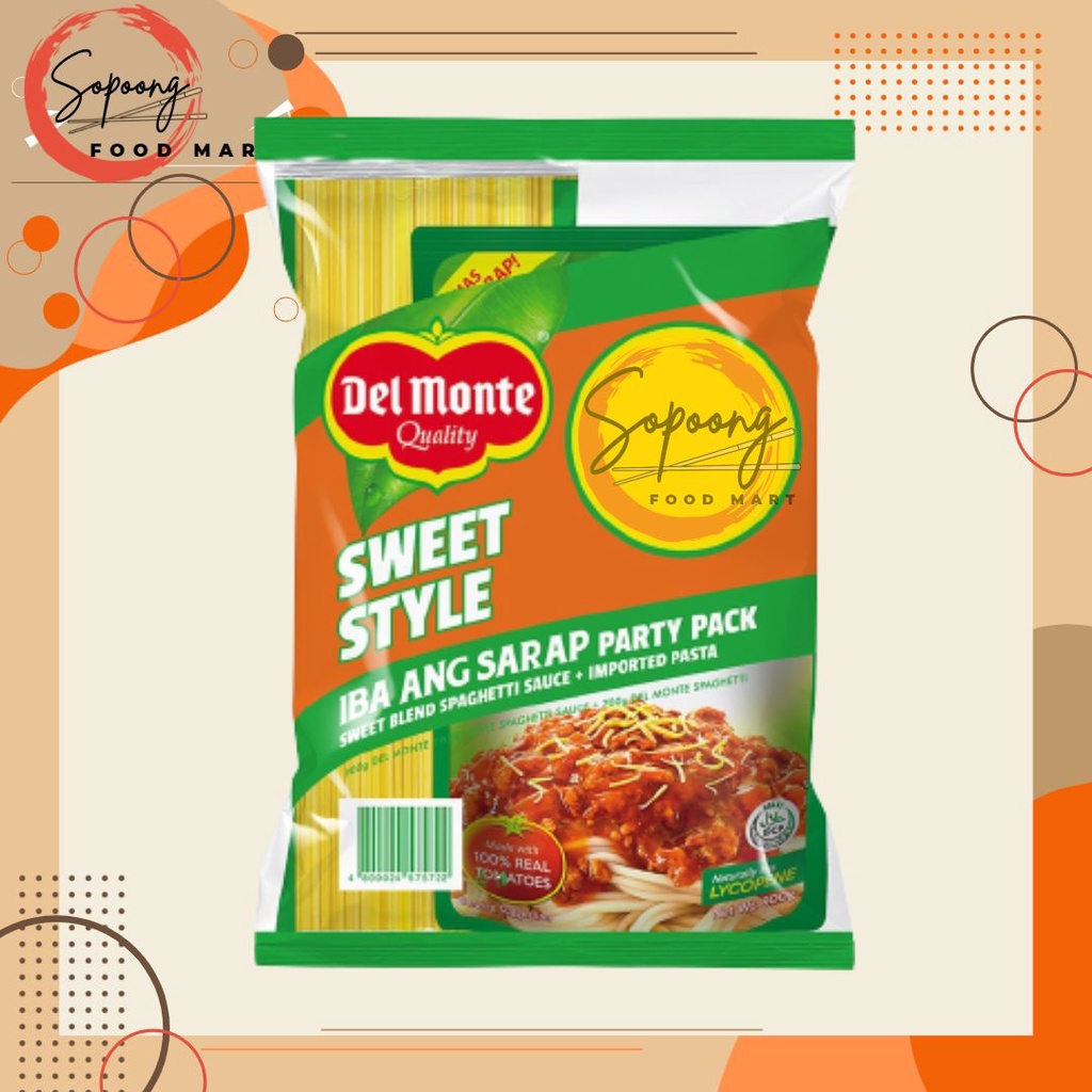 DEL MONTE Sweet Style Spaghetti Party Pack 900g Sweet Style Spaghetti