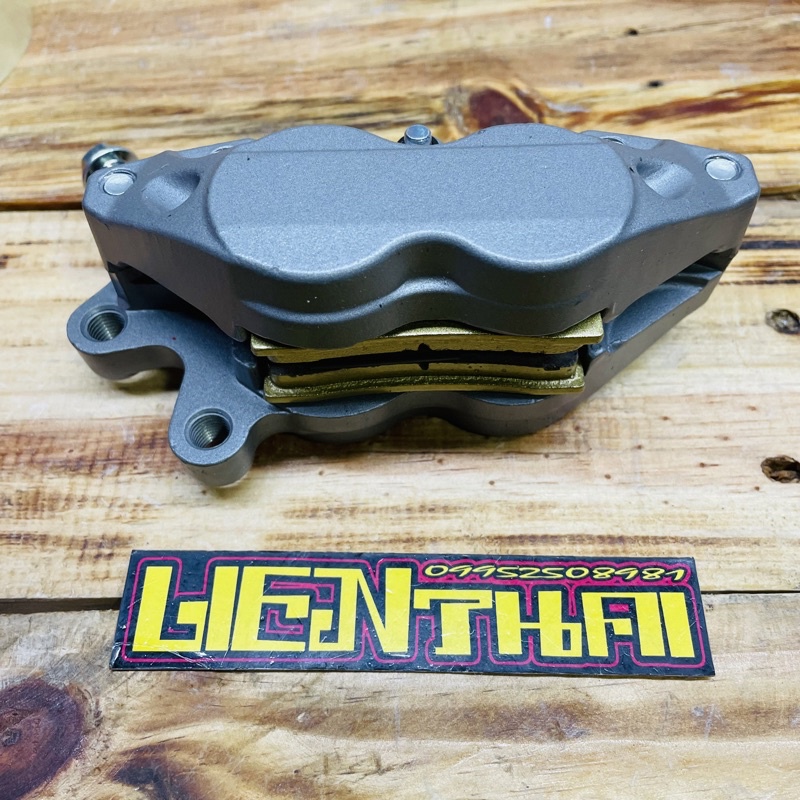 Ligthen front shock outer tube + Caliper 4pot W/Bracket Wave , XRM125