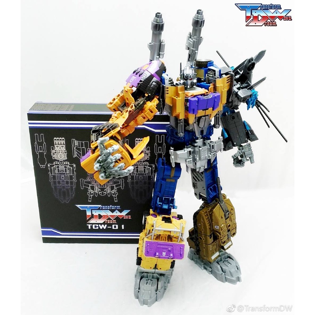 Transform Dream Wave TCW-01 Transformers Combiner Wars Bruticus Upgrade ...