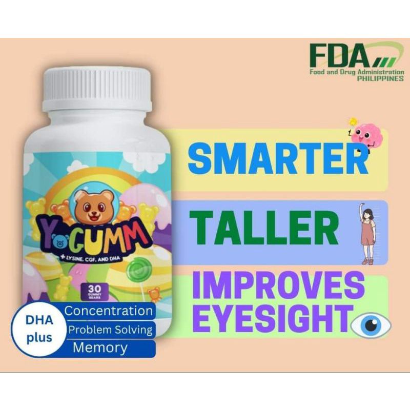 YoGumm Vitamins C gummies Make your kids smarter Shopee Philippines
