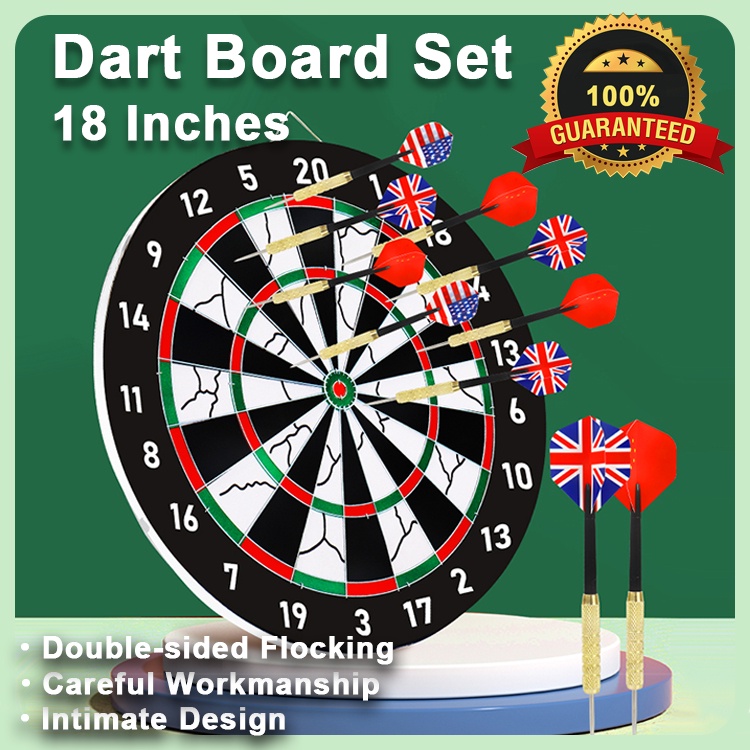 Dart Board Dart board set original Doublesided dart board Give 6 dart