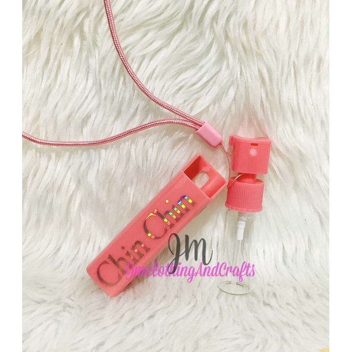 Refillable Alcohol Spray Bottle 10ml with FREE NAME Shopee Philippines