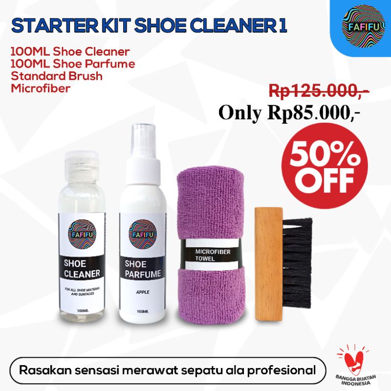 Shoe Cleaner Kit By FAFIFU 1/Shoe Wash Package/Shoe Cleaner Starter Kit