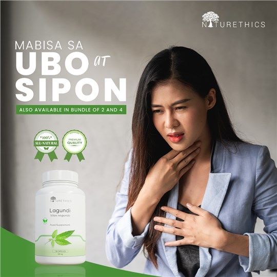 Naturethics Lagundi Capsules All Natural Non GMO FDA Approved Herbal