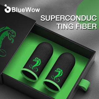 【The New Product】BlueWow Snake/Cat Gaming Finger Sleeve Breathable Fingertips For PUBG Mobile Games Touch Screen Finger Cots Cover Sensitive Mobile Touch COD
