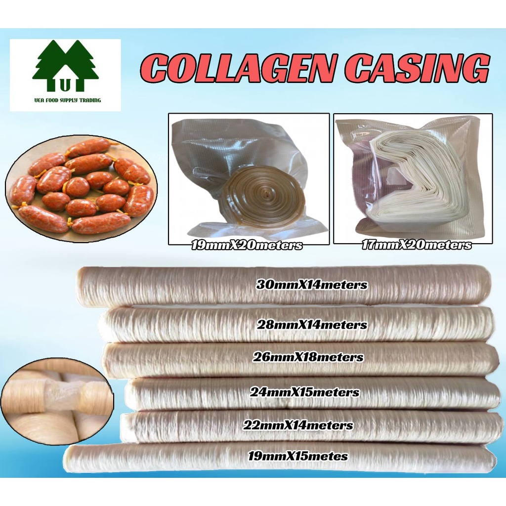 Edible Collagen Sausage / Longganisa Casing Shopee Philippines