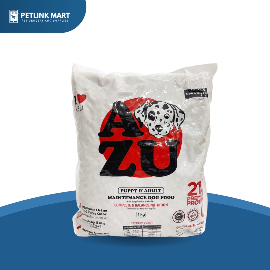 Azu Dog Food for all ages 1kg Shopee Philippines