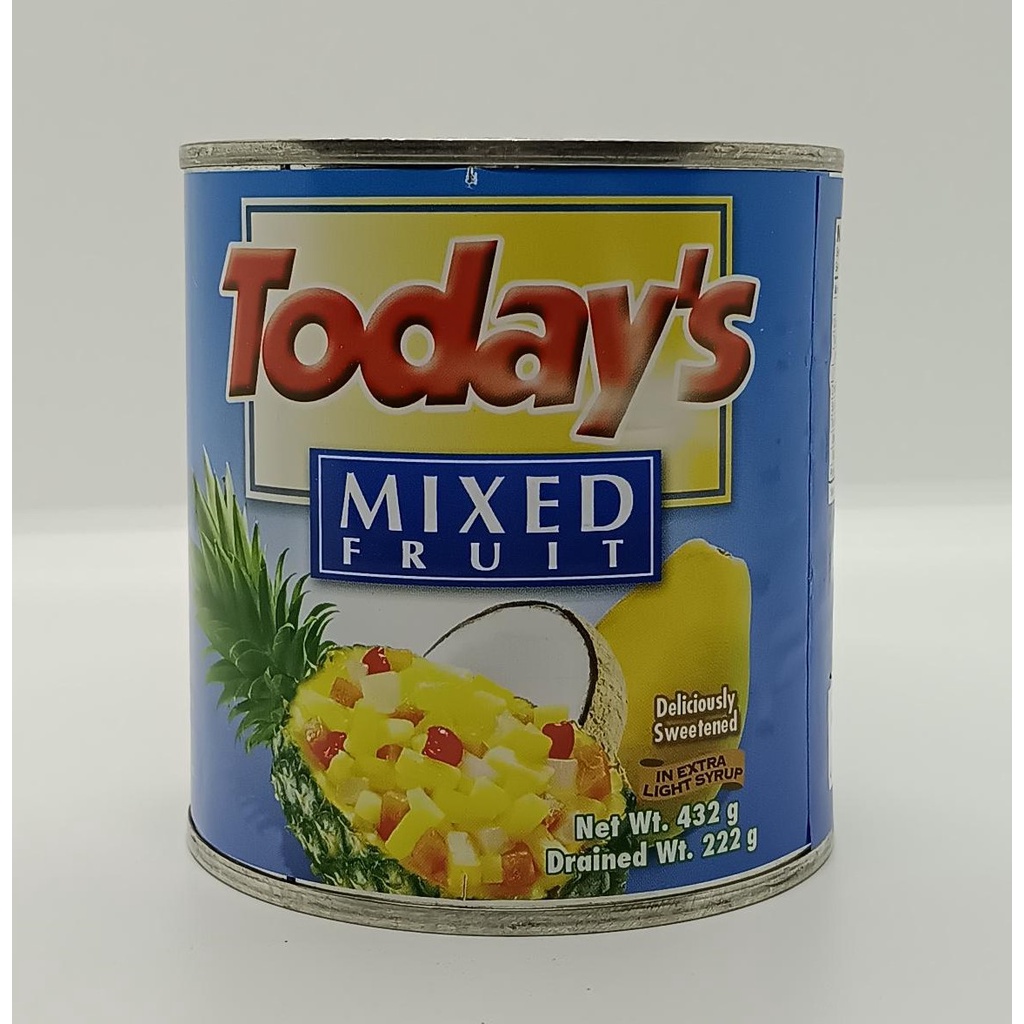 Today's Mixed Fruit Cocktail 432g Shopee Philippines