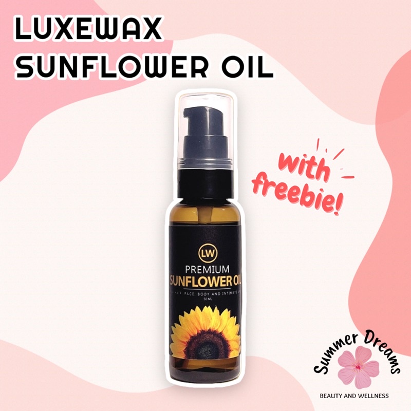 Luxewax Premium Sunflower Oil Waxing After Care Hair Face Body Intimate