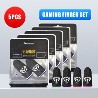 2Pcs Game Finger Sleeve for Gaming Anti Sweat Artifact E-sports Game Touch Screen Walking Breat