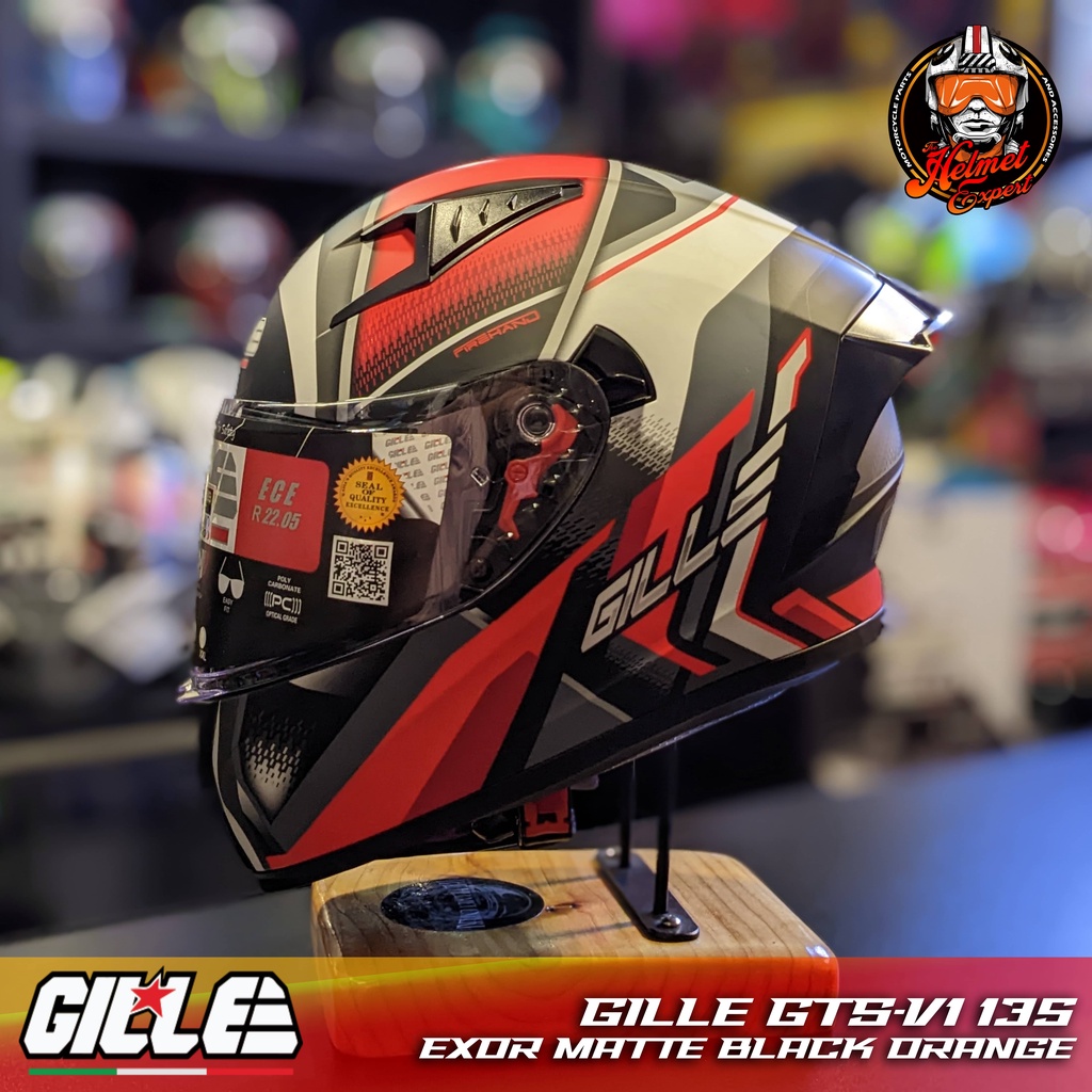 Gille GTSV1 135 EXOR Full Face Dual Visor Helmet Shopee Philippines