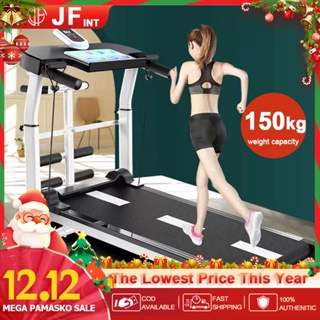 Household small treadmill Multi-function mini walking machine automatic exercise foldable treadmill