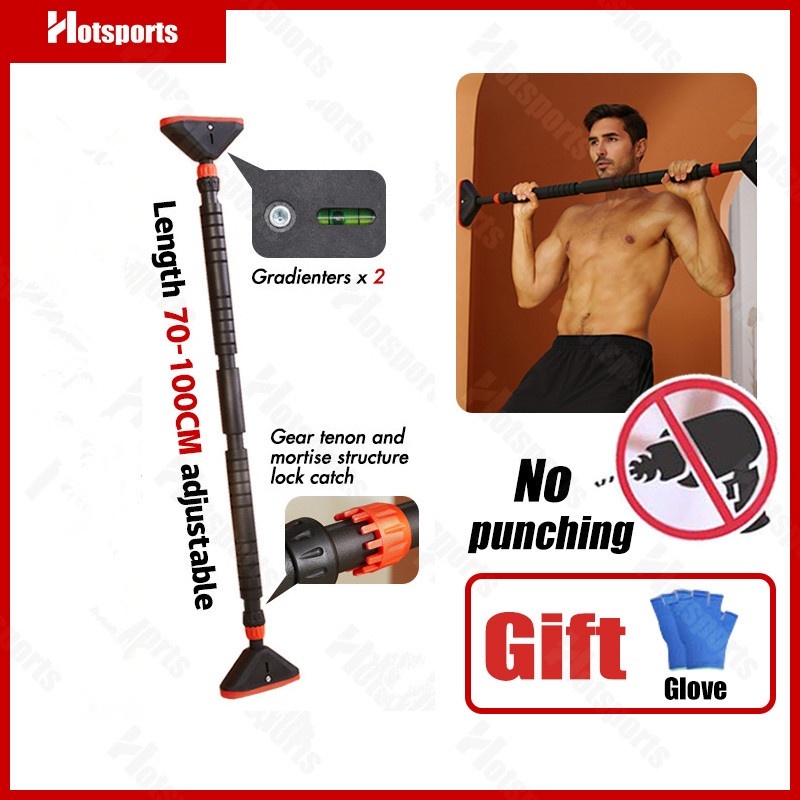 Pull Bar Adjustable door pull up bar Push Up Workout Gym Chin Up Bar