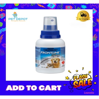 Frontline Plus Fipronil Spray (100ml) for DOGS & CATS