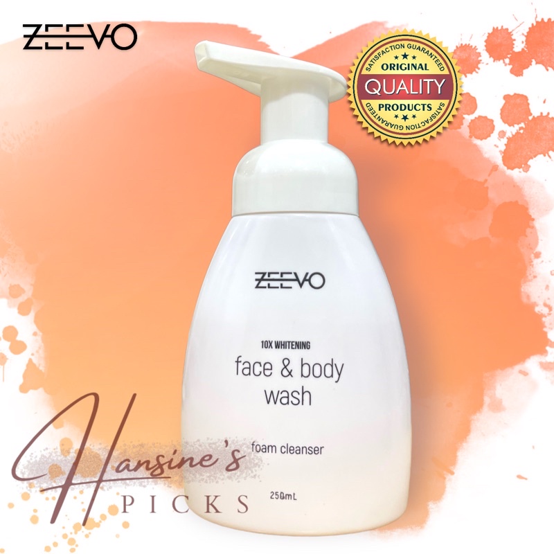 Zeevo Face and Body Wash 250ml Shopee Philippines