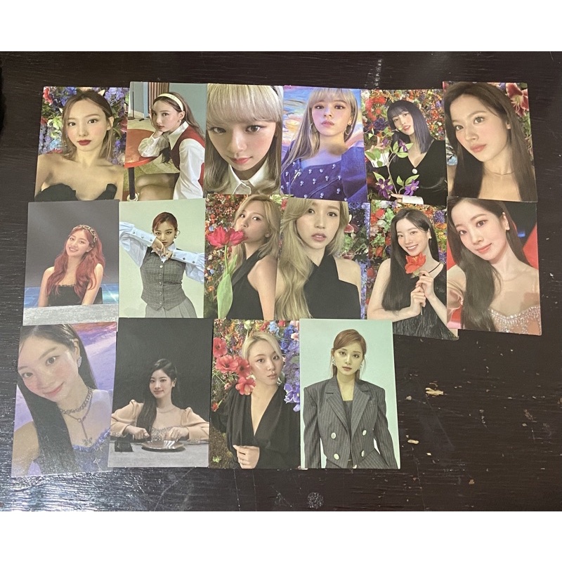 Ready ]official Photocard Twice Eyes Wide Open Nayeon Jeongyeon Momo