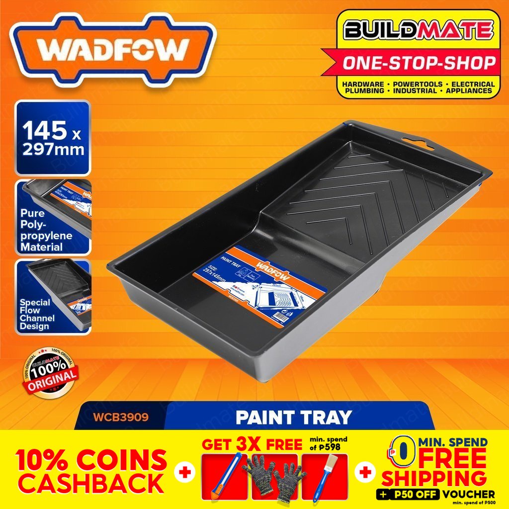 WADFOW Paint Tray Paint Roller Frame Paint Brush Roller Rolling Tray