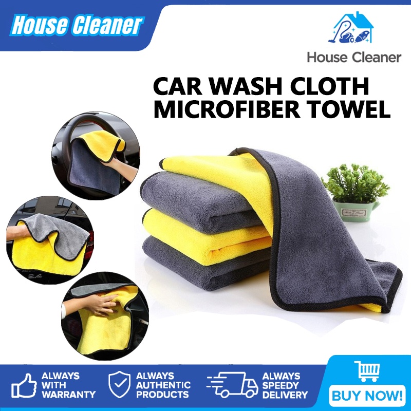Car Wash Microfiber Towel Super Absorbent Car Cleaning Drying Cloth