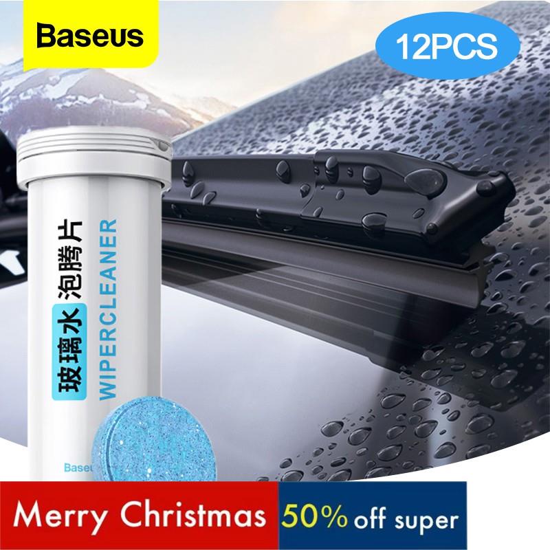 Baseus 12PCS Car Windshield Glass Cleaner Effervescent Tablets Car