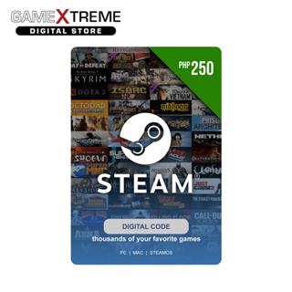 Steam Wallet ₱250 Digital Gift Card