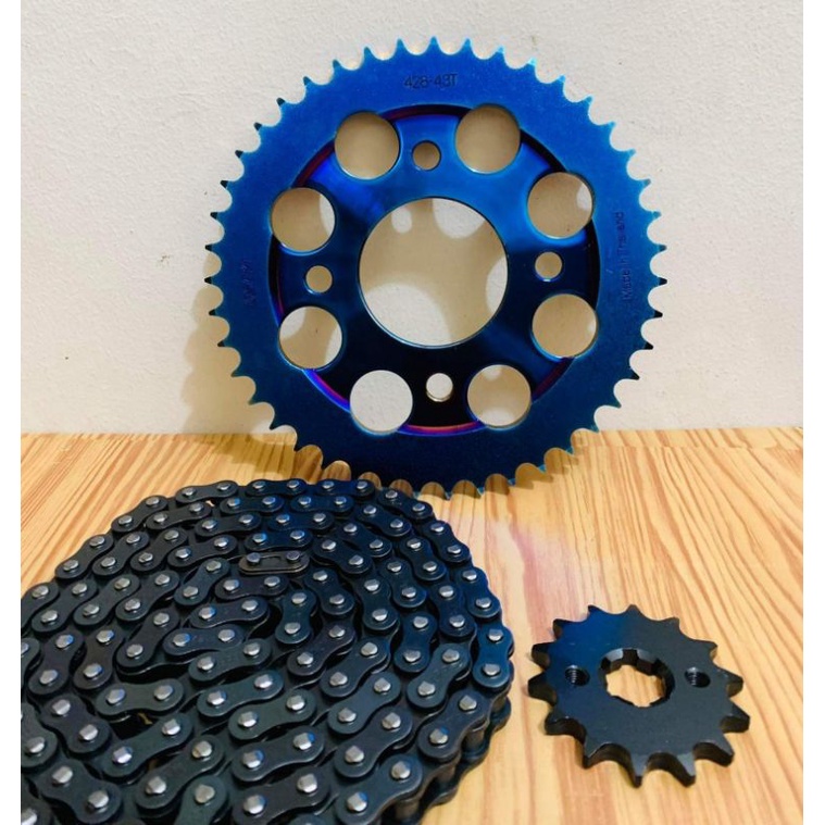 SPROCKET SET FOR RS150/GTR150/CB150R HEAVY DUTY Shopee Philippines