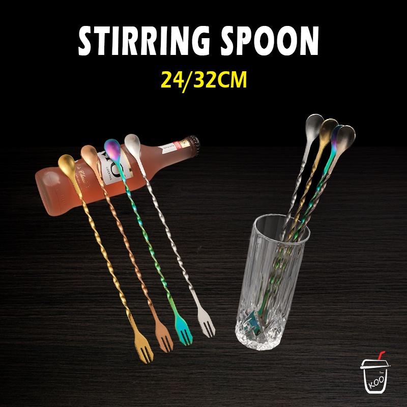 Stainless Stirrer Spoon/Cocktail Stirring Spoon/Milktea Stirrer/Coffee