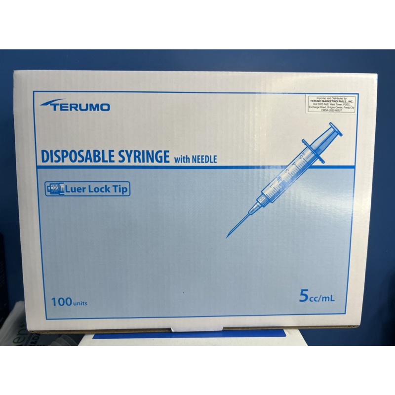 Terumo 5cc Syringe 100s (Original) | Shopee Philippines