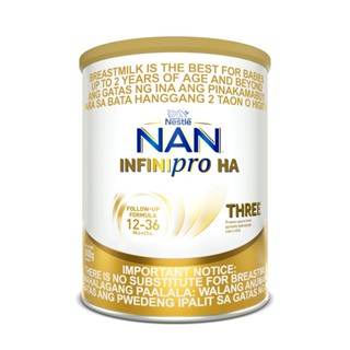 Nan Infinipro Ha Three G Years Old Milk Supplement Shopee