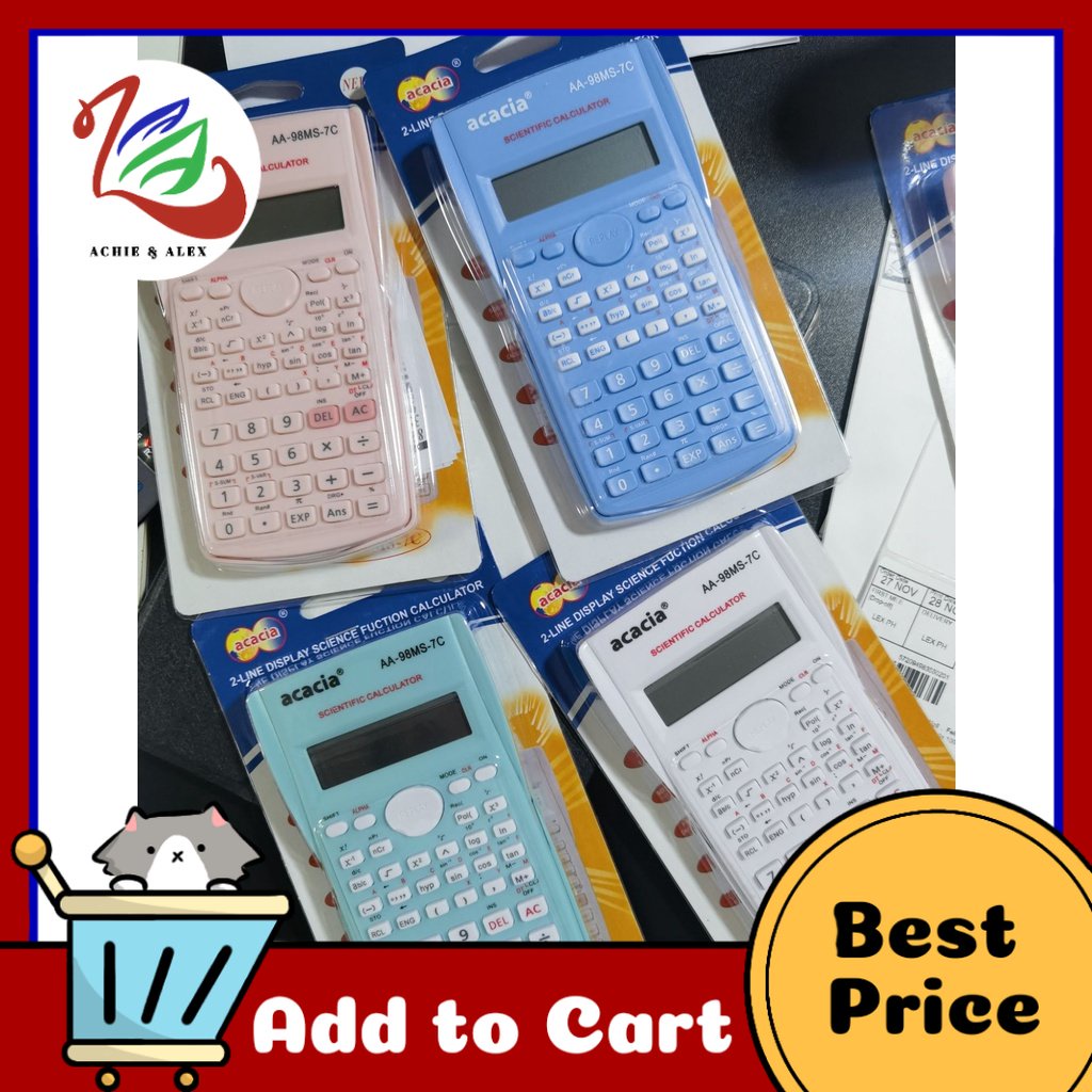 Achie&Alex Acacia Scientific Calculator Multifunction Student