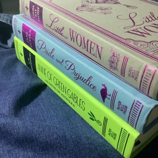 Paper Mill Classics ( pride and prejudice, Anne of green gables, little women )