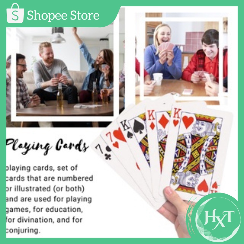 HXT Playing Cards BARAHA Shopee Philippines